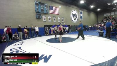 126 lbs Cons. Round 9 - Isaac Roman, Mayfair vs Drake Mello, Paso Robles