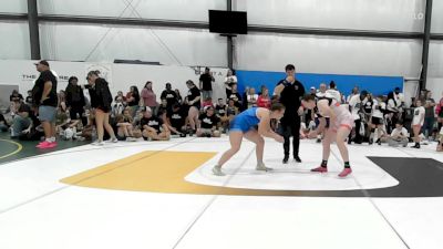 76 lbs Rr Rnd 3 - Ashlee Motes, Okie Girls - W vs Peyton Johnson, Ohio Outcasts - W