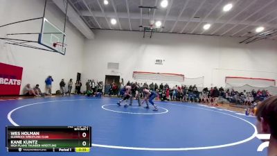 119-125 lbs Round 1 - Kane Kuntz, High Plains Thunder Wrestling vs Wes Holman, Glenrock Wrestling Club