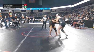 235 lbs Consi Of 8 #1 - Sofia Ibarra, Etiwanda (SS) vs Grace Tripp, Lincoln (SJ)