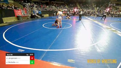 125 lbs Round Of 32 - Jaxon Jorgensen, Victory Elite vs Jacob Nicholls, HURRICANE WRESTLING ACADEMY