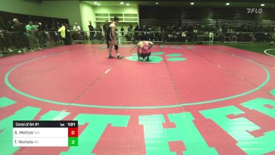 144 lbs Consi Of 64 #1 - Avi Meltzer, MA vs Taryn Nichols, MO