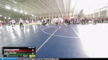 132 lbs Cons. Round 3 - Kyson Standifer, Evanston Elite WC vs Rafe Willson, Montana