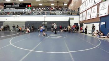 95 lbs Cons. Round 2 - Archer Alderson, Ambush Wrestling vs Titan Kampe, Cougar Wrestling Club