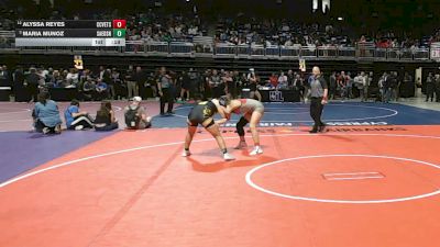5A 145 lbs 5th Place Match - Alyssa Reyes, Corpus Christi Veterans Memorial vs Maria Munoz, San Antonio Edison