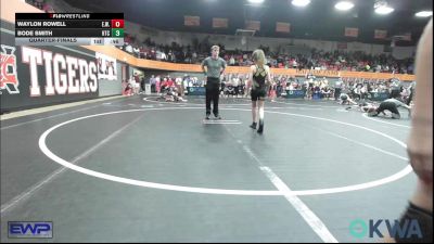 73 lbs Quarterfinal - Jessen Madrid, Chickasha Wrestling vs Colt Fife, Tecumseh Youth Wrestling