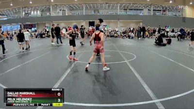 56 lbs Round 2 - Dallas Marshall, Ohio Gold vs Felix Melendez, Junior Terps Xpress