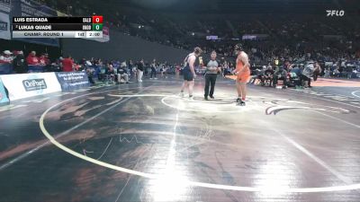 5A Boys 285 lbs Champ. Round 1 - Luis Estrada, Dallas Boys vs Lukas Quade, Bend Boys