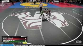 Champ. Round 1 - Abdirahman Unle, Omaha Bryan vs Larry Fosung, Lincoln North Star