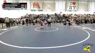 Quarterfinal - Kennedy Smith, Divas Of Destruction Wrestling Club vs Rylan Achterberg, Maple Grove Youth Wrestling