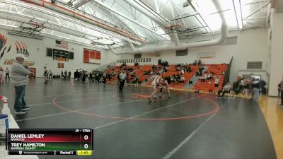 175A Round 3 - Trey Hamilton, Natrona County vs Daniel Lemley, Riverton