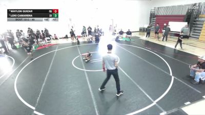 49 lbs Round 1 - Waylon Guizar, Powerline Wrestling vs Loki Camarena, SoCal Hammers