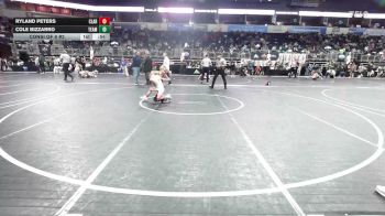 65 lbs Consi Of 8 #2 - Ryland Peters, Claremore WC vs Cole Bizzarro, Team Bizzarro