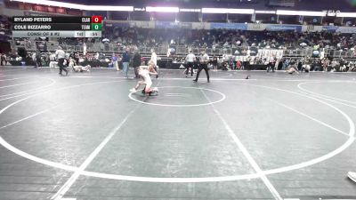 65 lbs Consi Of 8 #2 - Ryland Peters, Claremore WC vs Cole Bizzarro, Team Bizzarro