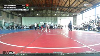 97-102 lbs Rr Rnd 4 - Emberlynn Riley, Skiatook Youth Wrestling vs Natalie LeGrand, Sperry Wrestling Club