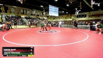 150 lbs Cons. Round 6 - Tristan Fernandez, Bonita vs Porter Sharp, Corona Del Mar