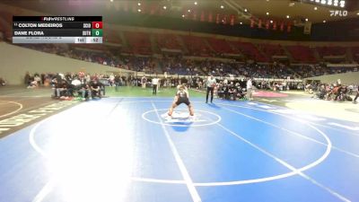 3A Boys 165 lbs Cons. Round 2 - Colton Medeiros, Scio Boys vs Dane Flora, Sutherlin Boys