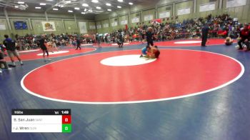 115 lbs Round Of 32 - Bryan San Juan, Santa Maria vs Jadyn Wren, Clovis