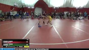 113 lbs Round 1 (4 Team) - Chase Koepp, Random Lake vs Danko Tokin, Woodbury
