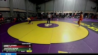 190 lbs Round 1 (16 Team) - Jonathan George, Dallas Highland Park vs Jarrett Stoner, Rockwall