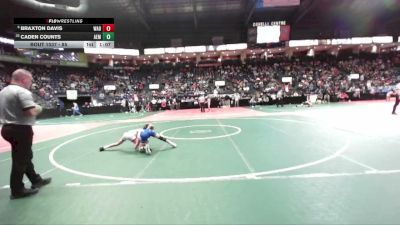 85 lbs Champ. Round 1 - Caden Counts, AEM3 vs Braxton Davis, WAD1