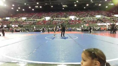 42 lbs Round 3 - Ivory Hogan, Remnant Wrestling vs Marley Senne, Bozeman Wrestling Club