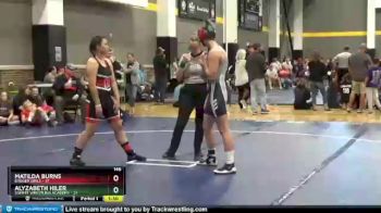 146 lbs Semis & Wb - Matilda Burns, Badger Girls vs Alyzabeth Hiler, Summit Wrestling Academy