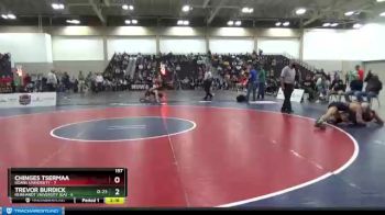 157 lbs Placement Matches (16 Team) - Trevor Burdick, Reinhardt University (GA) vs Chinges Tsermaa, Doane University