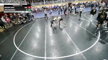 120 lbs Cons. Round 2 - Jack Zalewski, Priest River vs Vincent Hunt, Moses Lake