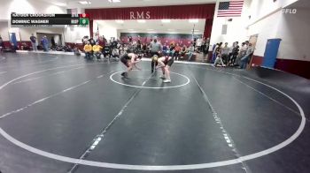 126 lbs Cons. Round 2 - Dominic Wagner, Rock Springs vs Kayden Crookston, Star Valley