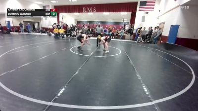 126 lbs Cons. Round 2 - Dominic Wagner, Rock Springs vs Kayden Crookston, Star Valley