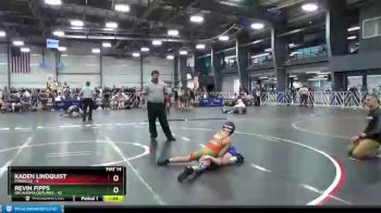 88 lbs Round 1 - Revin Fipps, Oklahoma Outlaws vs Kaden Lindquist, PINnacle