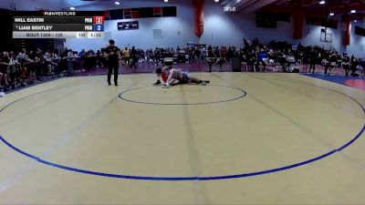 126 lbs Cons. Round 3 - Will Eastin, Apple Wrestling Academy vs Liam Bentley, Virginia Team Predator