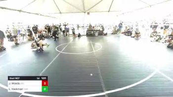 126 lbs Round Of 16 - Jonathan Woods, Driller WC vs Logan Hackman, Threshold WC