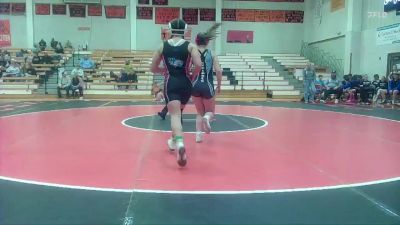 G 145 lbs Round 2 (6 Team) - Jaylen Wilson, Wathena-Riverside HS vs Mya Crabtree, Pomona-West Franklin HS