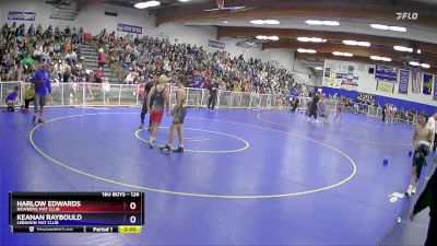 126 lbs Cons. Round 1 - Harlow Edwards, Newberg Mat Club vs Keanan Raybould, Lebanon Mat Club