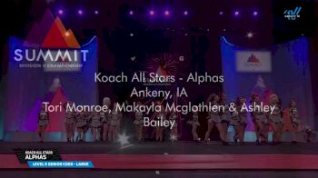 Koach Allstars - Alphas [2025 L5 Senior Coed - Large Finals] 2025 The D2 Summit