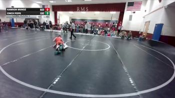120 lbs Cons. Round 5 - Kamron Munoz, Natrona County vs Cinch Pope, Cokeville