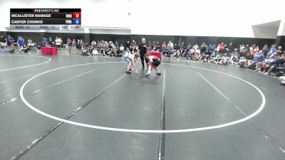 138 lbs McAllister Ramage, Wisconsin Red vs Carter Chunko, Pennsylvania Blue