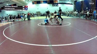 113 lbs 1st Place Match - Hayden Black, Scanlan Wrestling Academy vs Maximus Behrooz, Richmond Wrestling Club