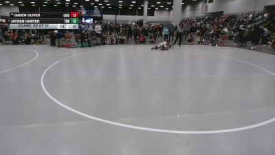 157 lbs Champ. Rd Of 64 - Jayden Harter, The Best Wrestler vs Jaiden Oliver, Lake Gibson High School Wrestling