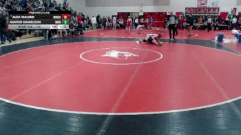 114 lbs 7th Place Match - Alex Walser, Maple River/USC vs Hunter Danielson, Minneota