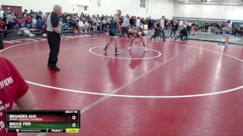 152 lbs Champ. Round 1 - Branden Aho, Dassel-Cokato-Litchfield vs Brock Fier, Minneota
