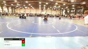 132 lbs Consi Of 32 #2 - Dominic Ruiz, NV vs Myrin Nixon, VA