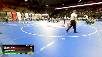 215 Class 2 lbs Quarterfinal - Brooks Head, Moberly vs Dj Glidewell, Nevada