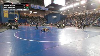 165 lbs Prelim - William Sutten, St Christopher vs John Vishneski, Glenvar