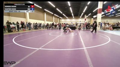 82 lbs Consolation - Edrees Budri, All American Wrestling Club vs Hunter Dong, Gracie Barra Westchase Wrestling Club