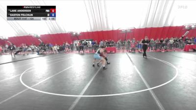 120 lbs Round 5 - Lane Andersen, Pinnacle Wrestling Club vs Easton Felchlin, X-Factor Elite