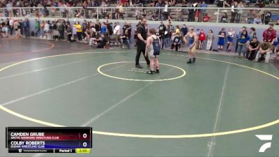 135 lbs X Bracket - Camden Grube, Arctic Warriors Wrestling Club vs Colby Roberts, Kodiak Wrestling Club