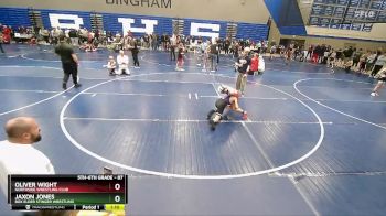 87 lbs Cons. Round 2 - Oliver Wight, Northside Wrestling Club vs Jaxon Jones, Box Elder Stinger Wrestling
